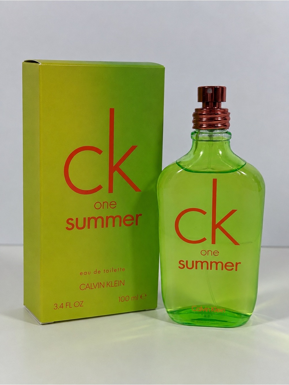 Ck One Summer 2012 By Calvin Klein 3.4 oz EDT Spray Discontinued Rare